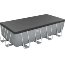 Piscine tubulaire rectangulaire Bestway Steel Pro Max avec couverture