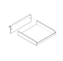 Einzelner Schubladeneinsatz zur Aufbewahrung von Gegenständen