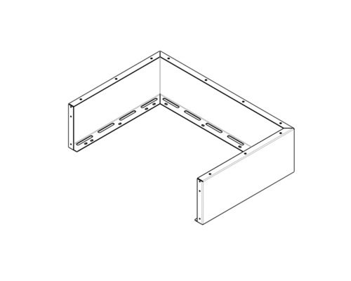 Montagegestell für den Wandspiegelschrank