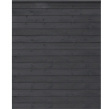 Façade en bois avec rainure et languette
