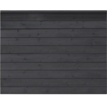 Mur en bois avec planches horizontales