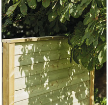 Panneau de protection visuelle en bois pour l'extérieur