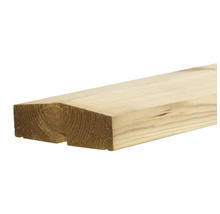 Planche en bois avec rainure et languette