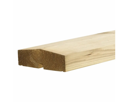 Planche en bois avec rainure et languette