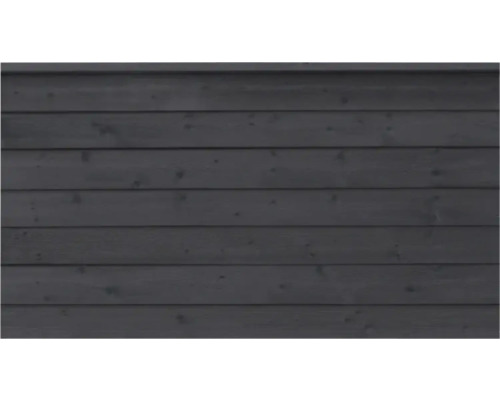 Façade en bois avec planches horizontales