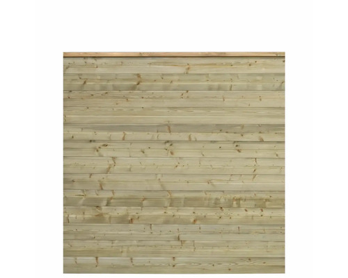 Clôture en bois pour la délimitation de la propriété