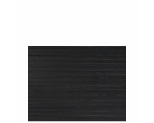 Façade en bois composée de planches horizontales