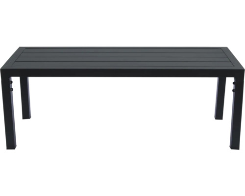 Rechteckiger Gartentisch mit Lattenrost-Tischplatte