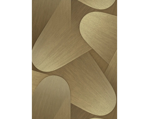 Geometrisches Tapetenmuster mit abgerundeten Formen