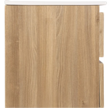 Waschtischunterschrank mit Holzdekor