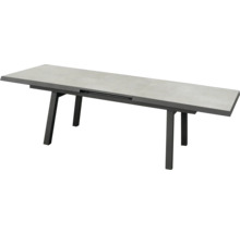 Table de jardin extensible avec un plateau