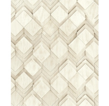 Panneau mural graphique avec structure en bois pour la décoration murale