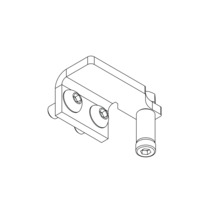 Dessin d'un support avec des vis