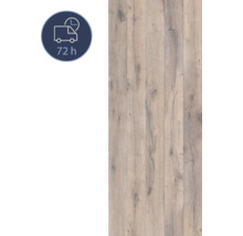 Plancher en bois avec symbole de livraison en 72 heures