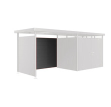 Abri de jardin avec paroi latérale