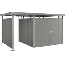 Garage à vélos avec abri à outils en métal