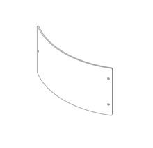 Duschwand Ersatzteil aus Kunststoff