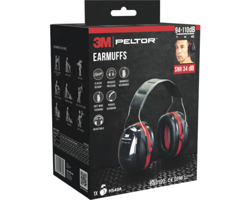 Emballage de casque antibruit 3M Peltor