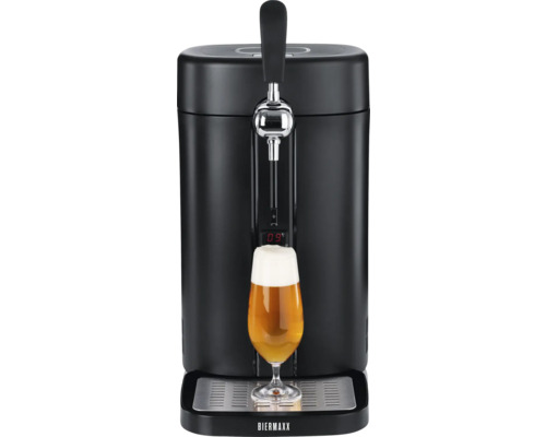 Bierzapfanlage mit Glas Bier