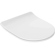 Weißer Toilettendeckel