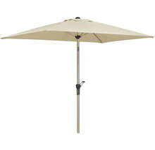 Parasol carré avec mât central