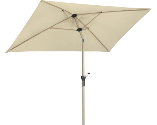 Parasol rectangulaire pour l'extérieur