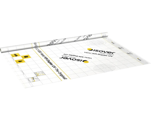Membrane climatique ISOVER Vario® KM Duplex UV 1,5 m x 40 m rouleau = 60 m² Membrane climatique ISOVER Vario® KM Duplex UV 1,5 m x 40 m rouleau = 60 m²