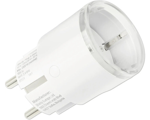 Shelly Smart Plug S, prise intelligente pour l'intérieur