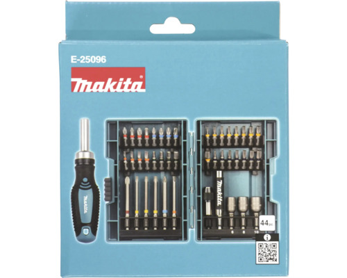 Jeu de forets Makita, 44 pièces dans une mallette en plastique
