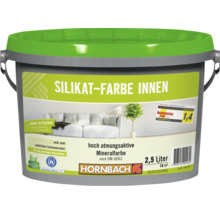 Seau de peinture silicatée d'intérieur de 2,5 litres de Hornbach