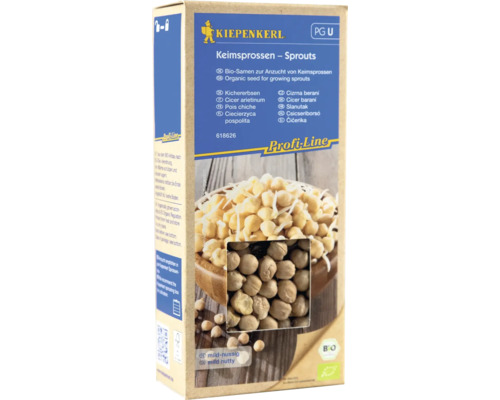 Kiepenkerl Keimsprossen Kichererbsen Packung