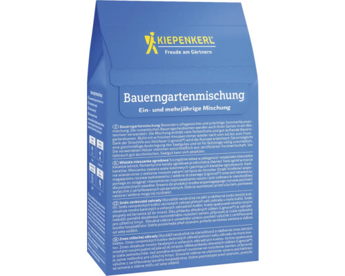 Logo Kiepenkerl, mélange de fleurs champêtres pour fleurs d'été annuelles et pluriannuelles