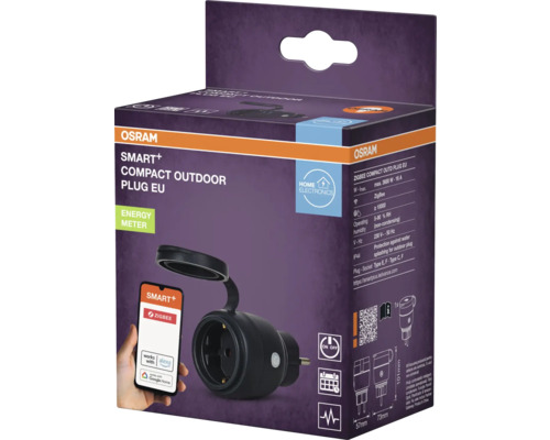 Osram Smart Plus Kompaktstecker für den Aussenbereich mit Energiemessfunktion
