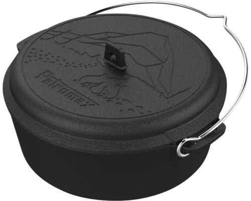 Petromax Dutch Oven noir avec couvercle et anse