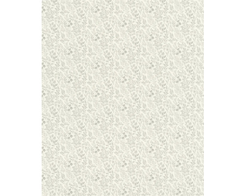 Papier peint à motif floral délicat