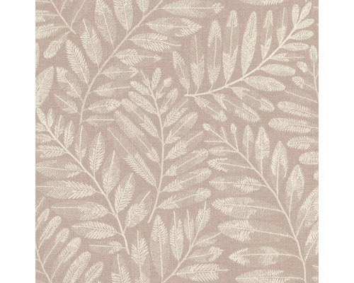 Papier peint à motif de feuilles