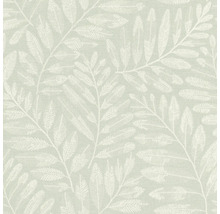 Papier peint à motif de feuilles