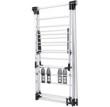 Wäscheständer aus Metall mit Halterungen für Wäscheklammern