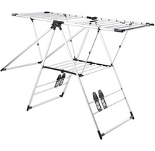 Wäscheständer aus Metall mit Flügeln zum Trocknen von Kleidung