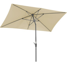 Parasol rectangulaire pour le jardin