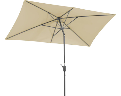 Parasol rectangulaire pour le jardin