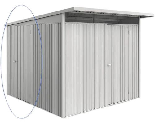 Metall Gerätehaus mit zwei Türen