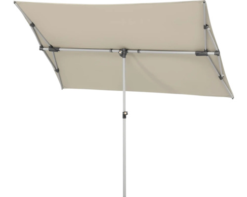 Parasol rectangulaire avec structure métallique