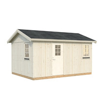 Gartenhaus aus Holz mit Fenster und Tür