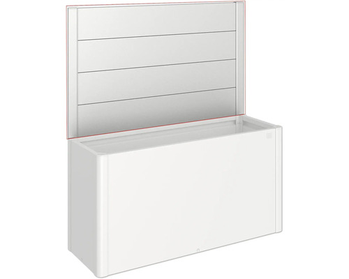 Blumenkasten mit Rankgitter