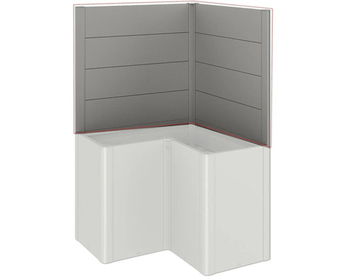 Eckbadewanne mit Wandverkleidung für Badezimmer