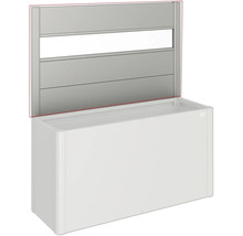 Jardinière surélevée avec treillis pour le jardin