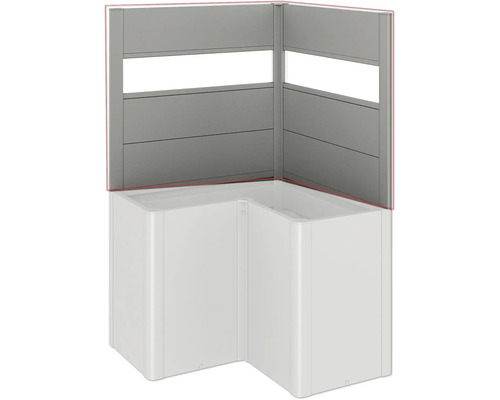 Tablier d'angle pour baignoire avec trappes de visite