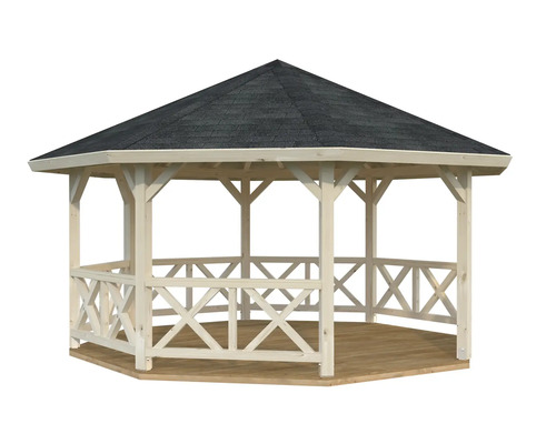 Pavillon de jardin en bois avec toit