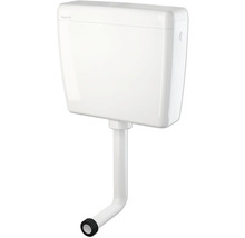 Réservoir de chasse d'eau apparent avec tuyau de raccordement